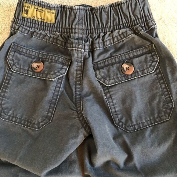 Carter’s Boys Navy Cotton Poplin Pull On Pants - Picture 6 of 6